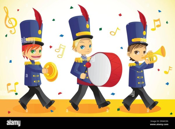 Марш раскраска для детей