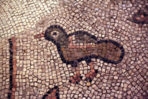 Мозаика из гальки древний Рим