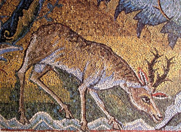 Римская мозаика смальта