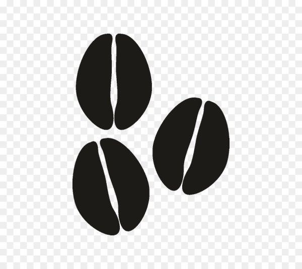 Трафарет кофейного зерна