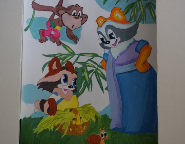 Мультсериал крошка енот