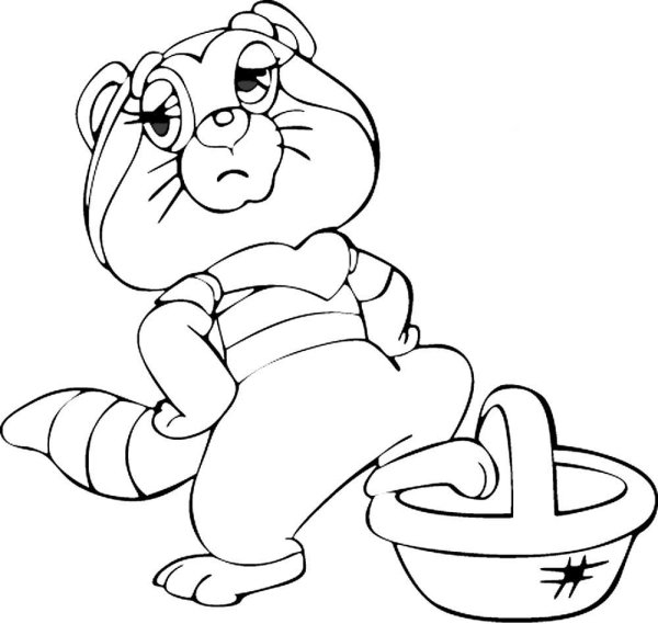 Улыбка мультфильм крошка енот