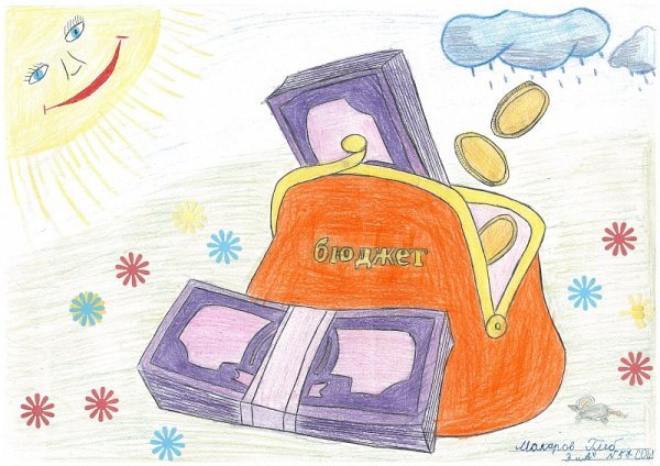 Рисунок на тему финансовая грамотность глазами детей