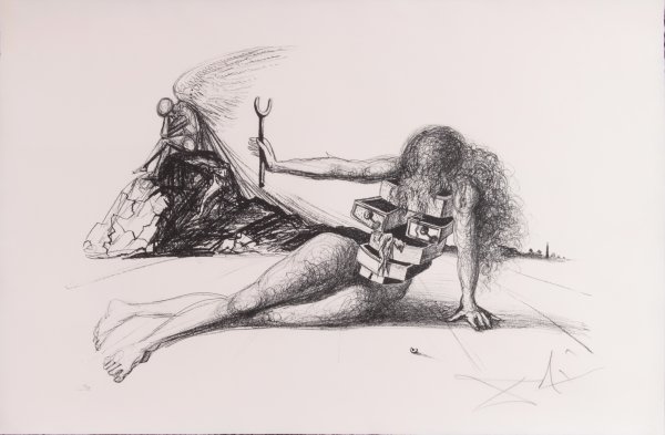 Сальвадор дали Графика