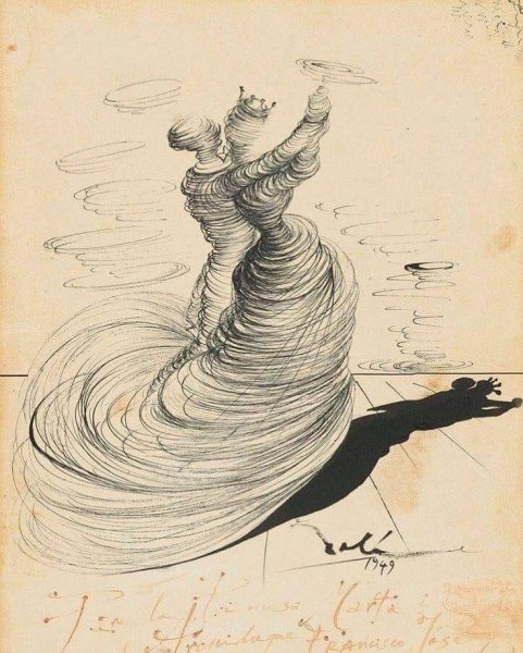 Сальвадор дали два танцора 1949 г