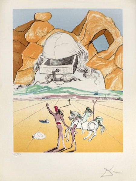 Сахарный сфинкс Сальвадор дали