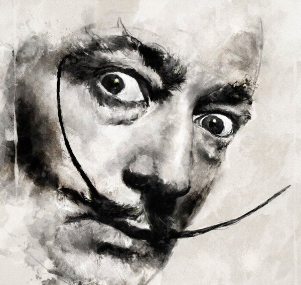 Сальвадор дали чб