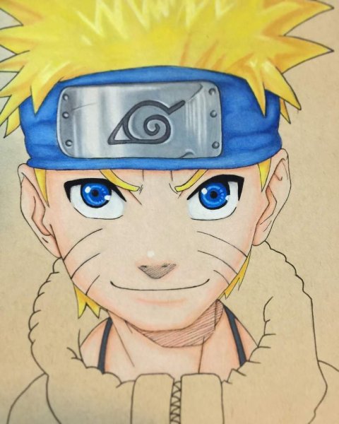 Рисование для детей Наруто