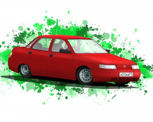 ВАЗ 2110 vector