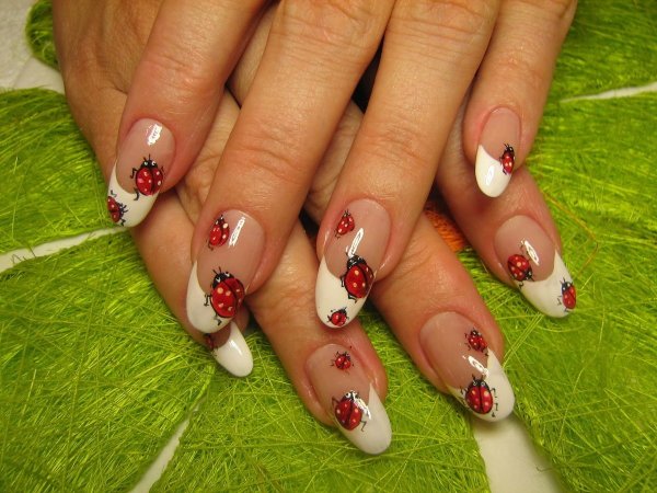 Френч с Божьей коровкой