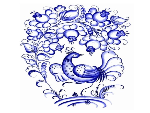 Гжельская роспись