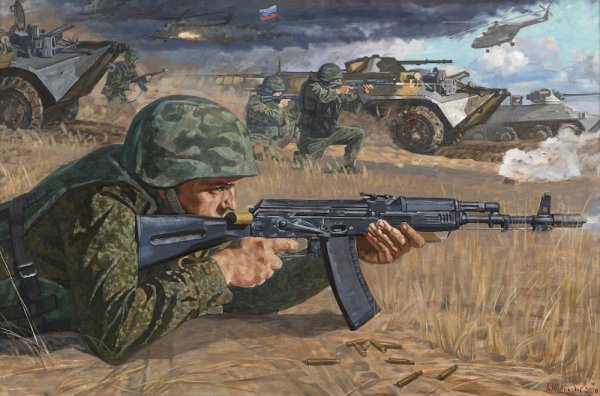 Современные военные картины
