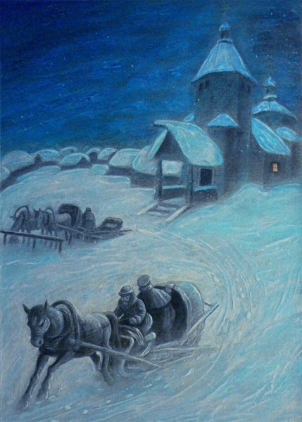 Иллюстрации к повести Пушкина метель