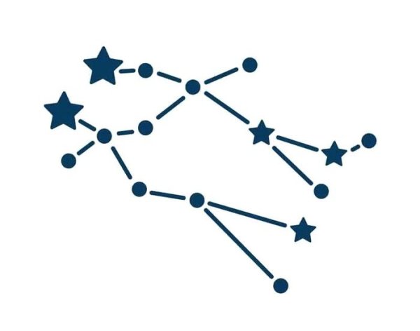 Созвездие Близнецы астеризм