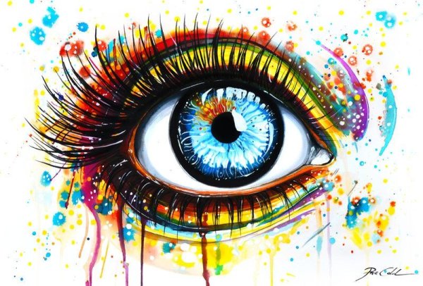 Красивые глаза рисунок