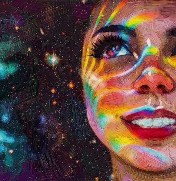 Яркая аватарка