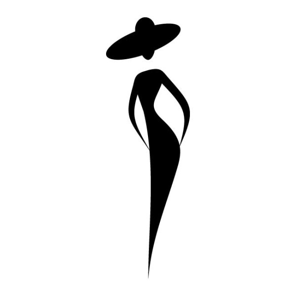Женский силуэт