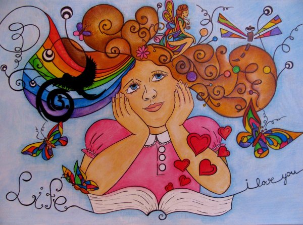 Рисунок на тему домохозяйка