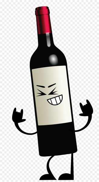 Вино мультяшное