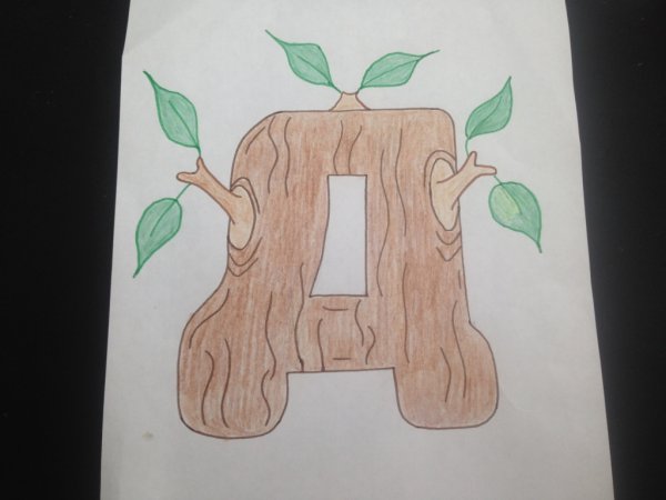 Образ буквы д