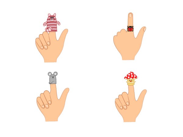 Пальчиковый театр на пальцы