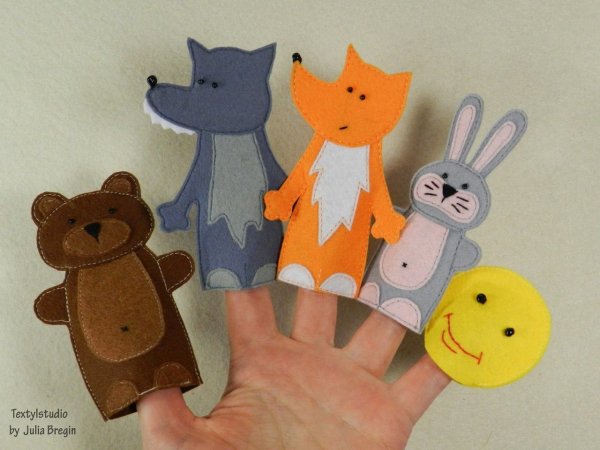 Пальчиковые куклы для кукольного театра