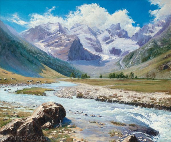 Художник Антонюк Тамара горы