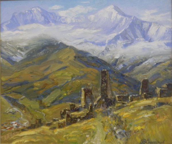 Кумаритов Осетия картины художников