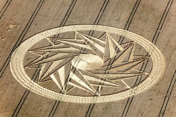 Круги на полях в виде Меркаба