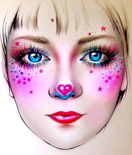 Грим в театре