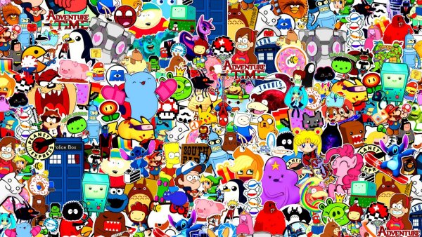 Обои с персонажами