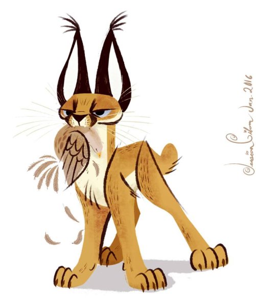 Мультяшные рыси