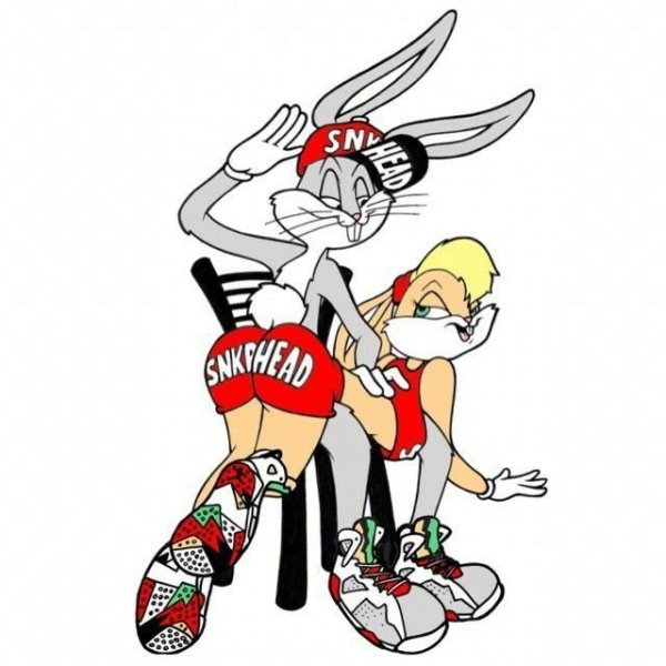 Багз Банни и Лола Банни шлепает