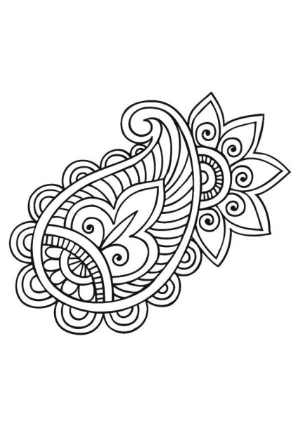 Мандалы индийский огурец