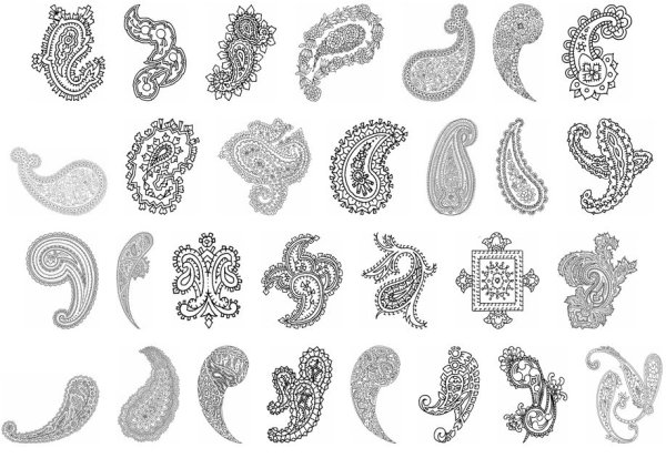 Узоры для точечного рисования