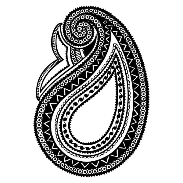 Турецкие огурцы орнамент