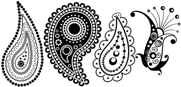 Индийские узоры и орнаменты