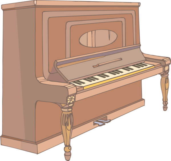 Нарисовать пианино