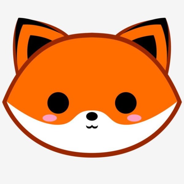 Мордочка лисы рисунок