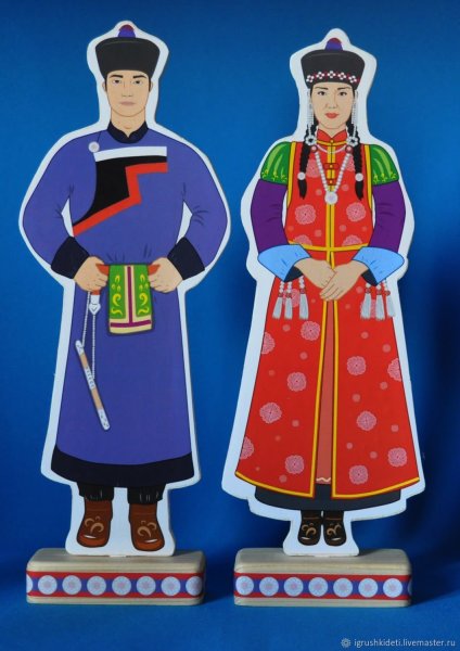 Национальный костюм Хоринских бурят