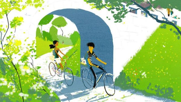 Прогулка рисунок