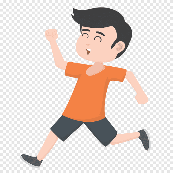 Бег мультяшный