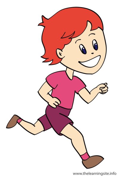 Бег мультяшный