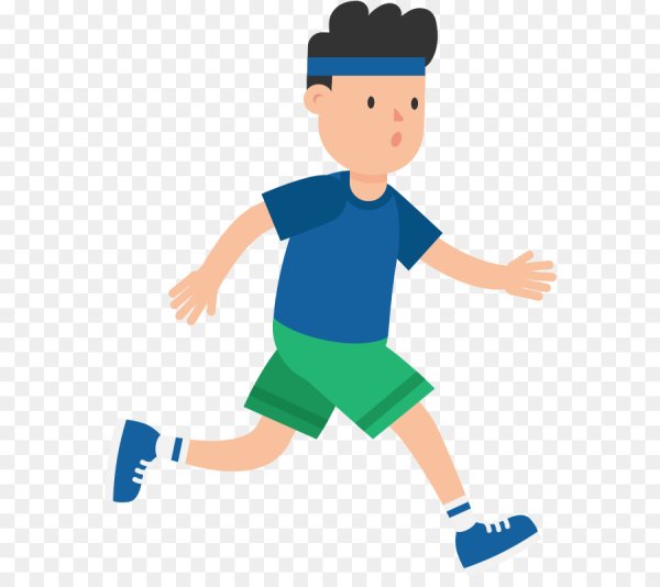 Бег мультяшный