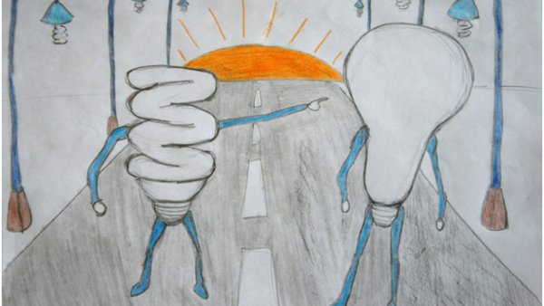 Плакат на тему Энергетика будущего