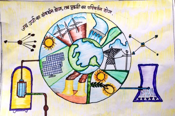 Рисунок на тему энергия