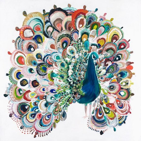 Стилизованный Павлин