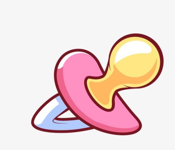 Пустышка мультяшная