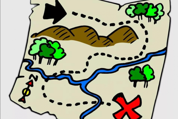 Карта мультяшная