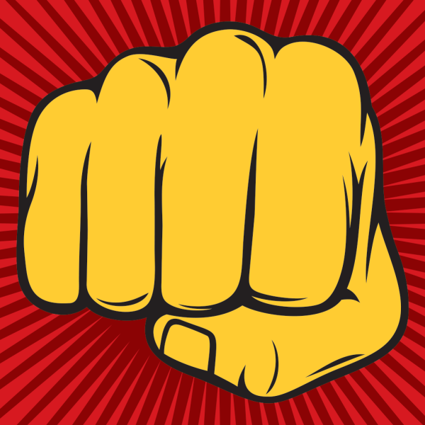 Мультяшный кулак